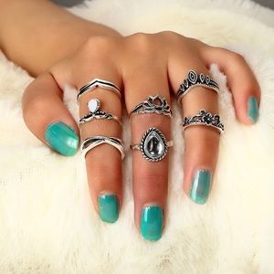 Boho Rings Set